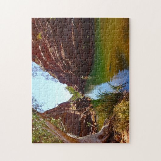 Iguazu River Falls Argentina. Puzzle (Vertikal)