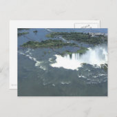 Iguazu-Stürze — Luftaufnahme Postkarte (Vorne/Hinten)