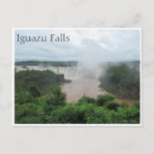 Iguazu-Stürze-Spray Postkarte (Vorderseite)