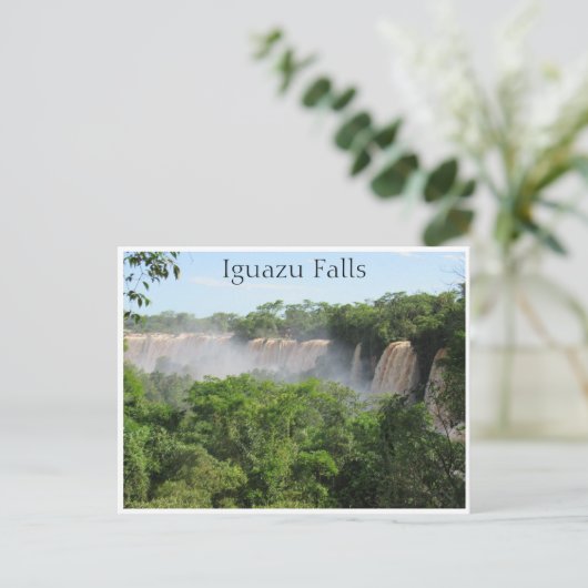 iguazu vista postkarte (Stehend Vorderseite)