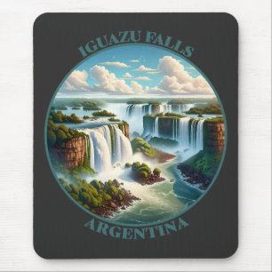 Iguazu-Wasserfälle Argentinien Mousepad