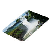 Iguazu-Wasserfälle umgeben von Dschungel Magnet (Linke Seite)