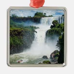 Iguazu-Wasserfälle von Dschungel Ornament Aus Metall