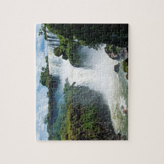 Iguazu-Wasserfälle von Dschungel Puzzle (Vertikal)