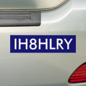 IH8HLRY - Besonders angefertigt Autoaufkleber (Auf Auto)