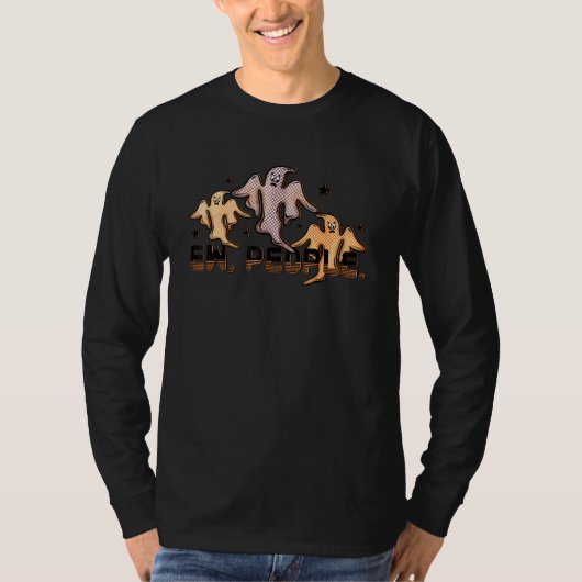 Ih Leute Geist Halloween T-Shirt (Vorderseite)