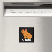 Ih Leute Lustiger Capybara-Introvertierter Zitat S Magnet (In Situ (Geschirrspüler))