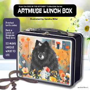 IHANA der finnische Lapphund Metall Brotdose