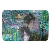 IHANA Finnische Lapphund Lappy Kiste oder Badematt Badematte (Vorderseite)