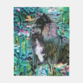 IHANA Finnischer Lapphund Lappy Fleece Decke (Vorderseite)