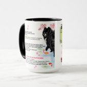 IHANA'S SAKURA SYRUP Chow Art Muse Recipe  Tasse (Vorderseite Links)