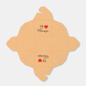 IHEART Chicago Geschenkschachtel (Ungefaltet)