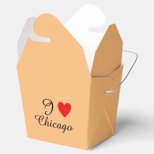 IHEART Chicago Geschenkschachtel (Geöffnet)