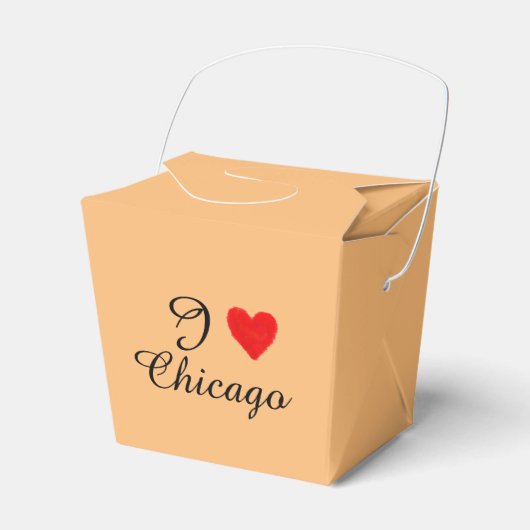 IHEART Chicago Geschenkschachtel (Vorderseite)