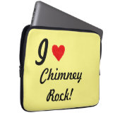 IHEART Chimney Rock Laptopschutzhülle (Vorne Rechts)