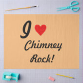 IHEART Chimney Rock Seidenpapier (Basteln)