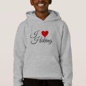 IHEART Wandern Hoodie (Vorderseite)