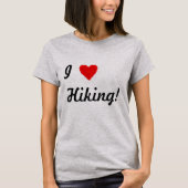 IHEART Wandern T-Shirt (Vorderseite)