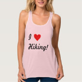 IHEART Wandern Tank Top (Vorderseite)
