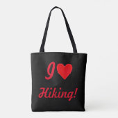 IHEART Wandern Tasche (Rückseite)