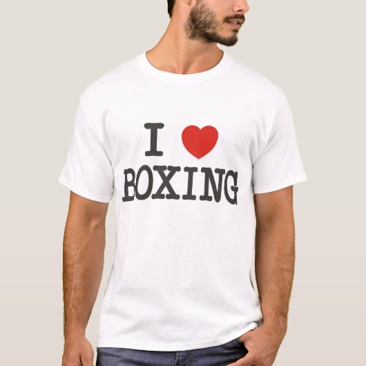 IheartBoxing T-Shirt (Vorderseite)