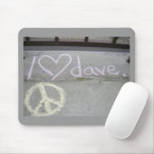iheartdave mousepad (Mit Mouse)