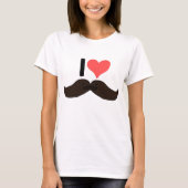 iheartmoustache Spitze T-Shirt (Vorderseite)