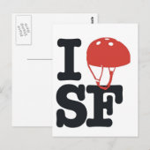 IhelmetSF-Karte Postkarte (Vorne/Hinten)