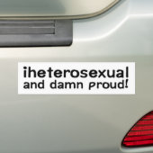 iheterosexual autoaufkleber (Auf Auto)