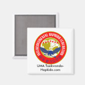 IHF Hapkido Kühlschrank Magnet (Vorderseite/Rückseite)