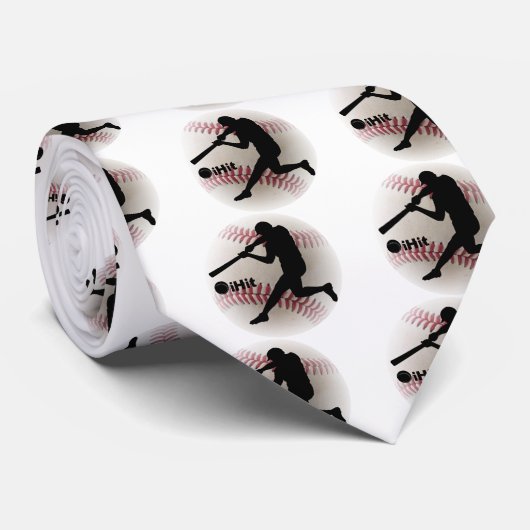 iHit Baseball Krawatte (Gerollt)