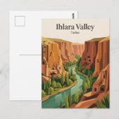 Ihlara-Tal Türkei Postkarte (Vorne/Hinten)