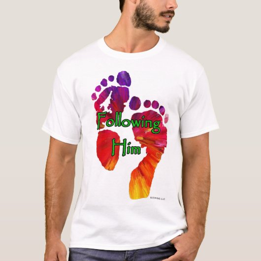 Ihm folgen Team-Shirt T-Shirt (Vorderseite)