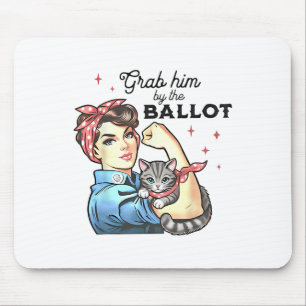 Ihn durch die Wahlurne Kamala 2024 Lustige Harris Mousepad
