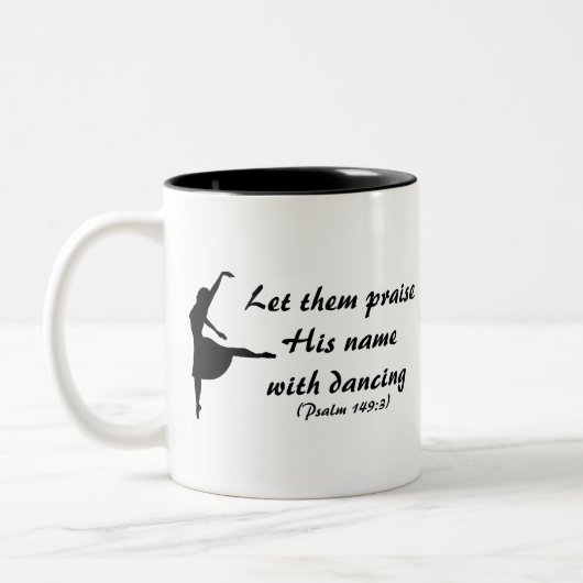 Ihn mit tanzender Tasse loben (Links)