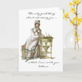 Ihnen Briefe schreiben Karte (Gelbe Blume)