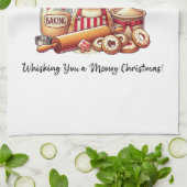 Ihnen ein mageres Weihnachtsfest Geschirrtuch (Gefaltet)