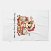 Ihnen ein mageres Weihnachtsfest Geschirrtuch (Horizontal)