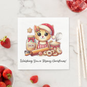 Ihnen ein mageres Weihnachtsfest Serviette (Beispiel)