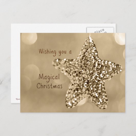 Ihnen ein magisches Weihnachten wünschen (Vorne/Hinten)