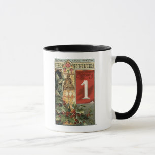 Ihnen eine glückliche neue YearBell Szene wünsch Tasse