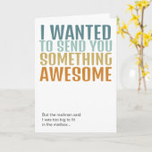 Ihnen etwas Phantastisches schicken Karte (Gelbe Blume)