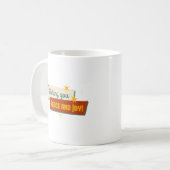 Ihnen Frieden und Freude wünschen Kaffeetasse (Vorderseite Links)