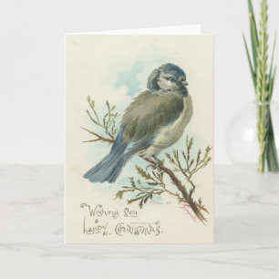Ihnen frohen Weihnachten wünschen, Vintager blauer