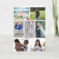 Ihnen Geburtstag wünschend, lächelt täglich