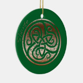 Ihnen Gesundheit wünschen Slainte Keramikornament (Rechts)