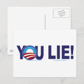 IHNEN-LIE-ALONE-2 POSTKARTE (Vorne/Hinten)