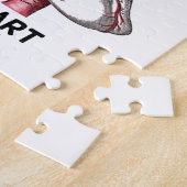 Ihnen mein Herz (anatomisches Herz) gerade, Puzzle (Seite)