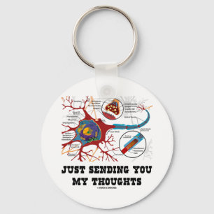 Ihnen meine Gedanken (Neuron/Synapse) gerade, Schlüsselanhänger