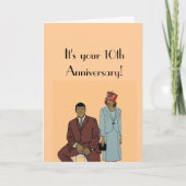 Ihr 10. Jahrestag Karte (Vorderseite)